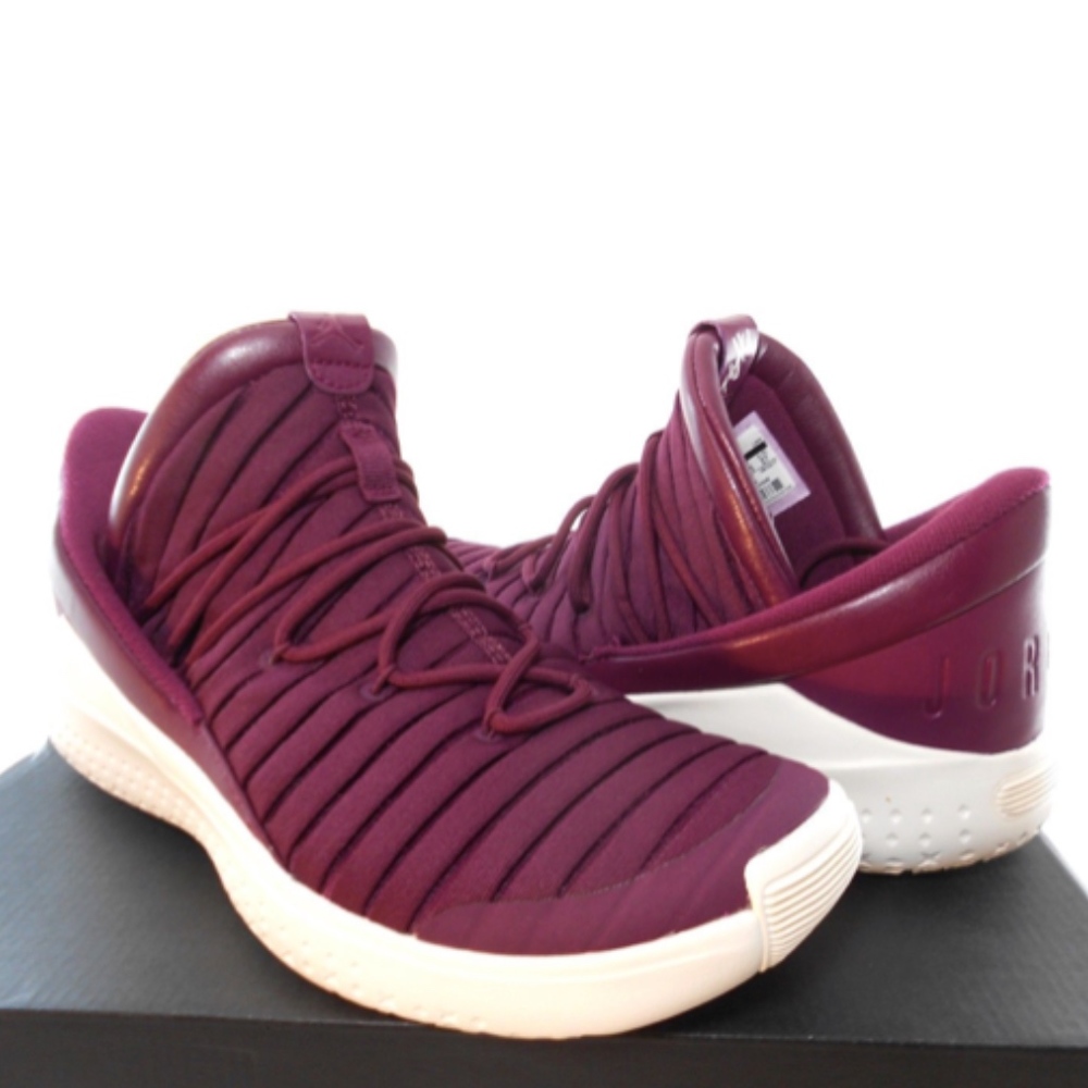 Nike Jordan Flight Luxe Purple Bordeaux Sneakers